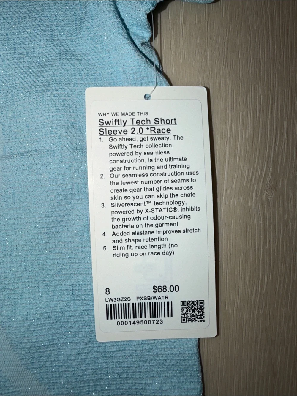 lululemon athletica light blue